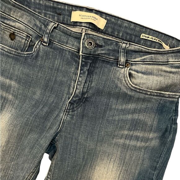 SCOTCH & SODA Supreme Size 28 Jeans Slim Straight Leg Low Rise Stretch - Picture 1 of 6